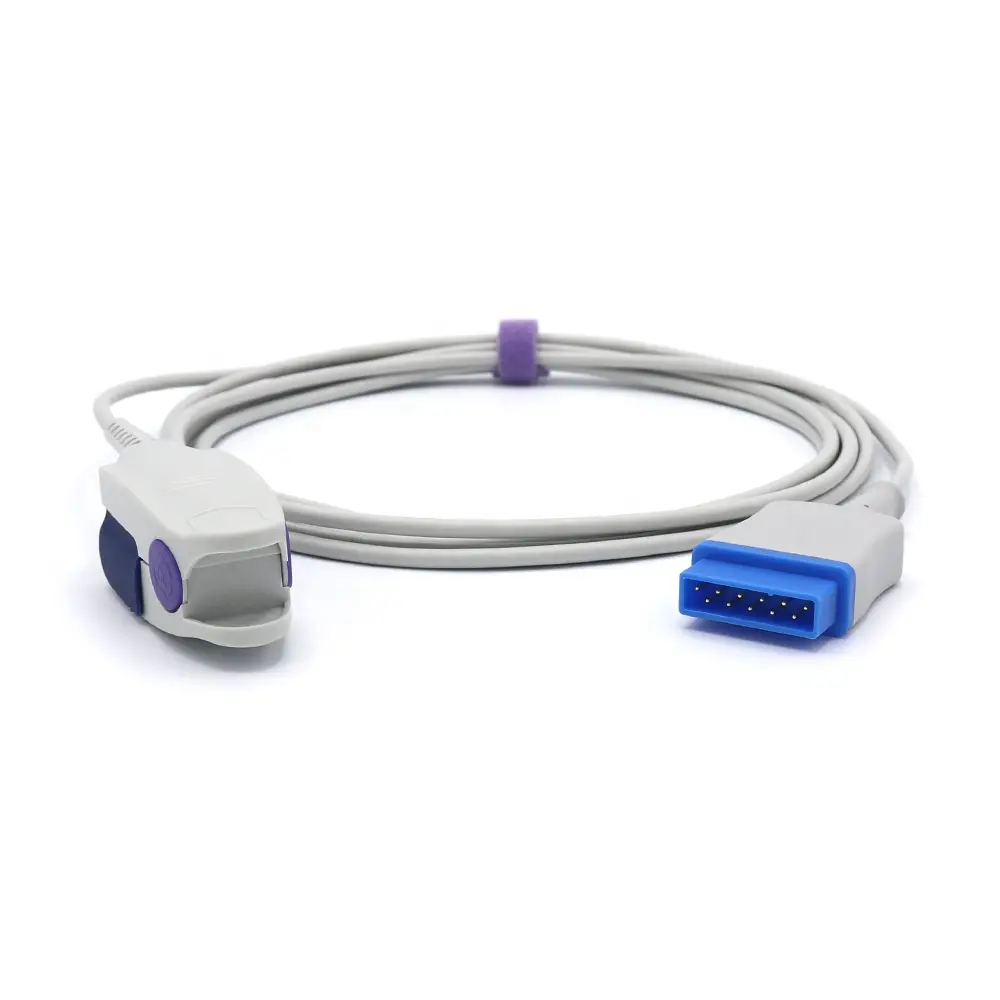 Compatible GE Marquette SPO2 Sensor Adult clip(Oximax) 