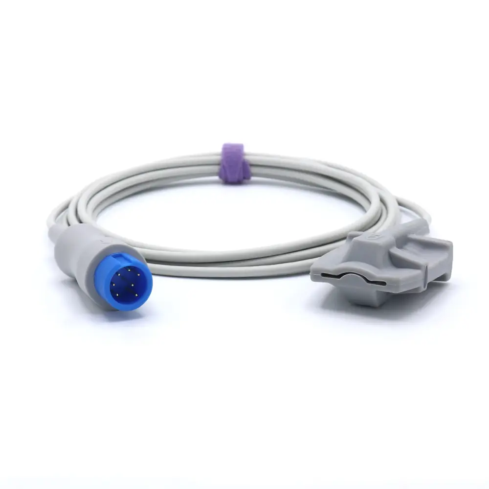 Compatible Mindray T5/T8 Adult Soft Spo2 Sensor 7Pins 
